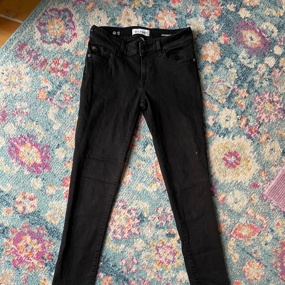 DL1961 Black Skinny Jeans